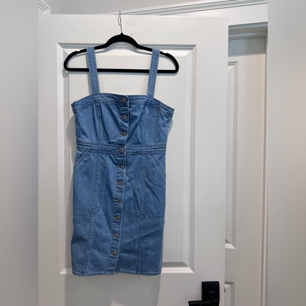 BB Dakota Light Blue Denim Shirt Dress